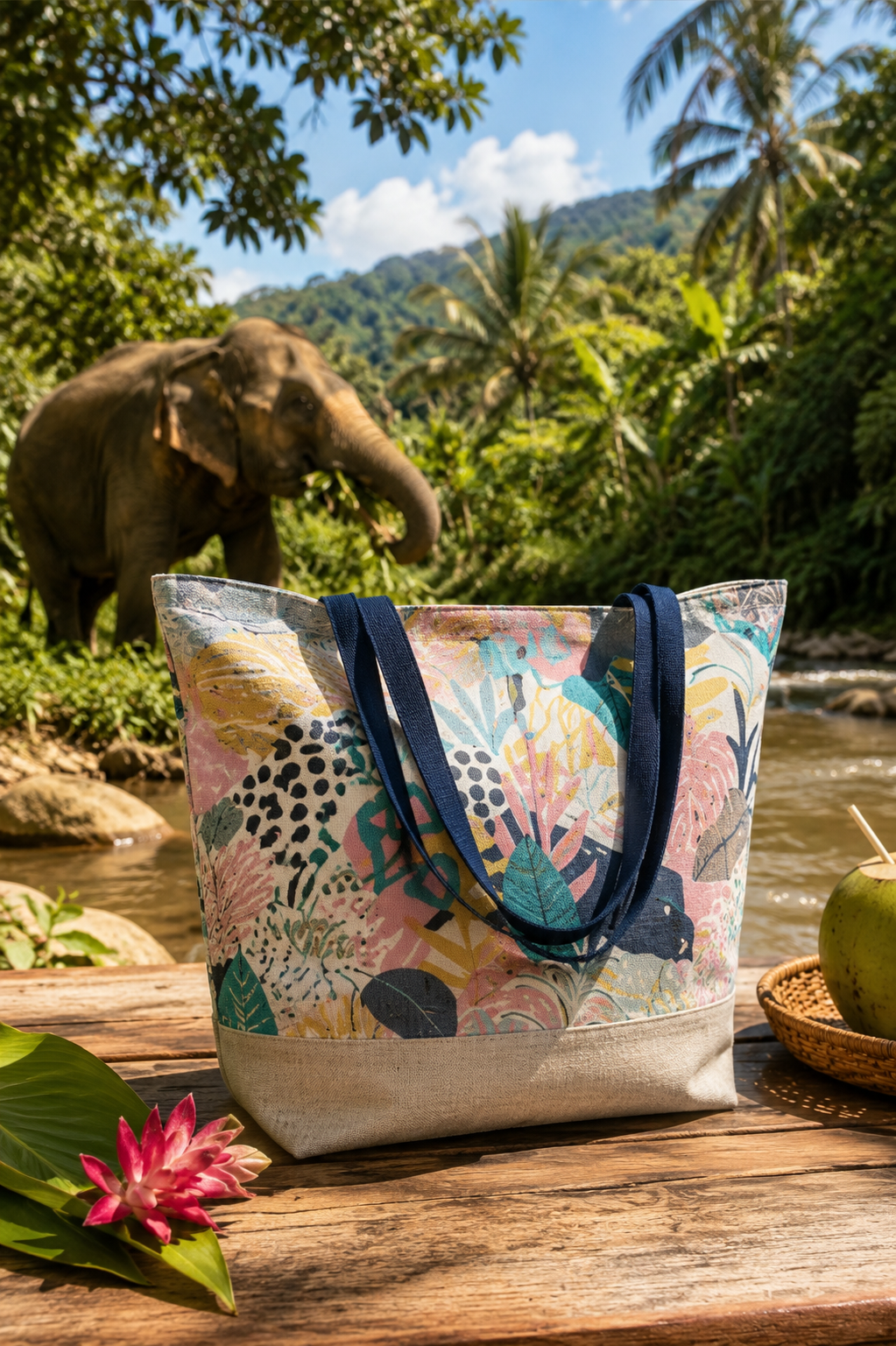 Bolso Tamyraki — origen: Selva de Chiang Mai, Tailandia