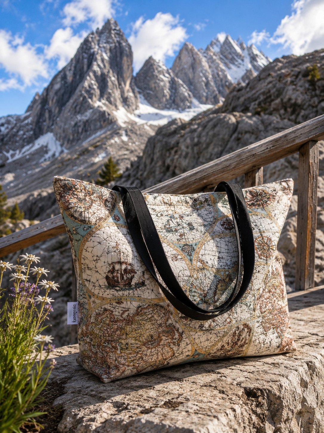Bolso Tamyraki — origen: Dolomitas, Italia