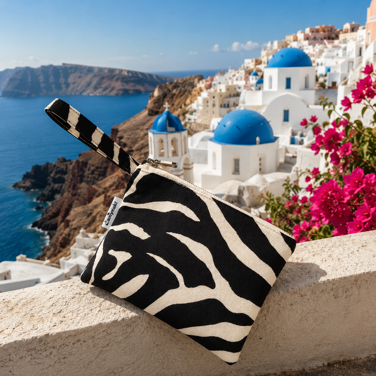 Pieza Tamyraki — origen: Oia, Santorini, Grecia