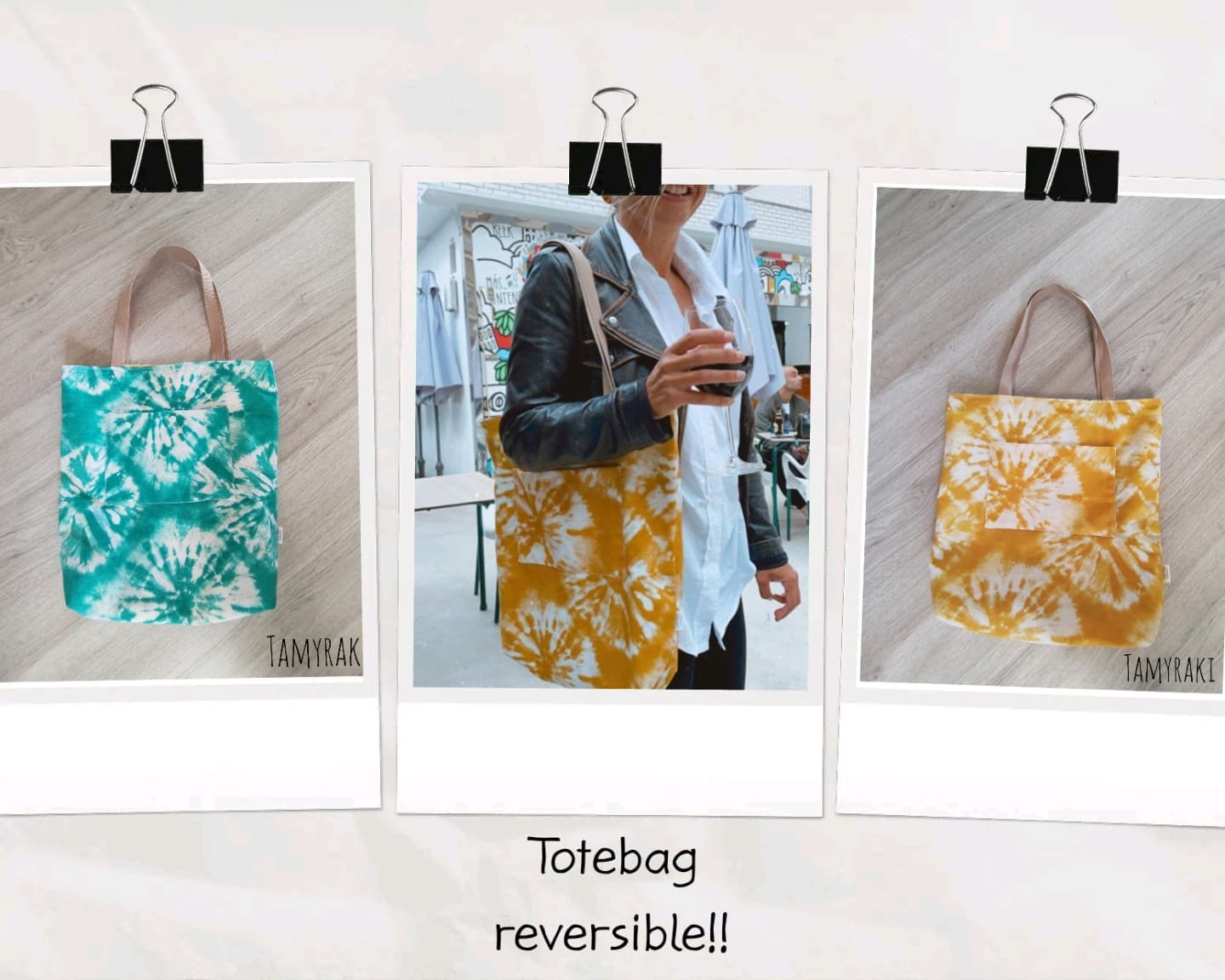 Bolso Tamyraki — origen: , 